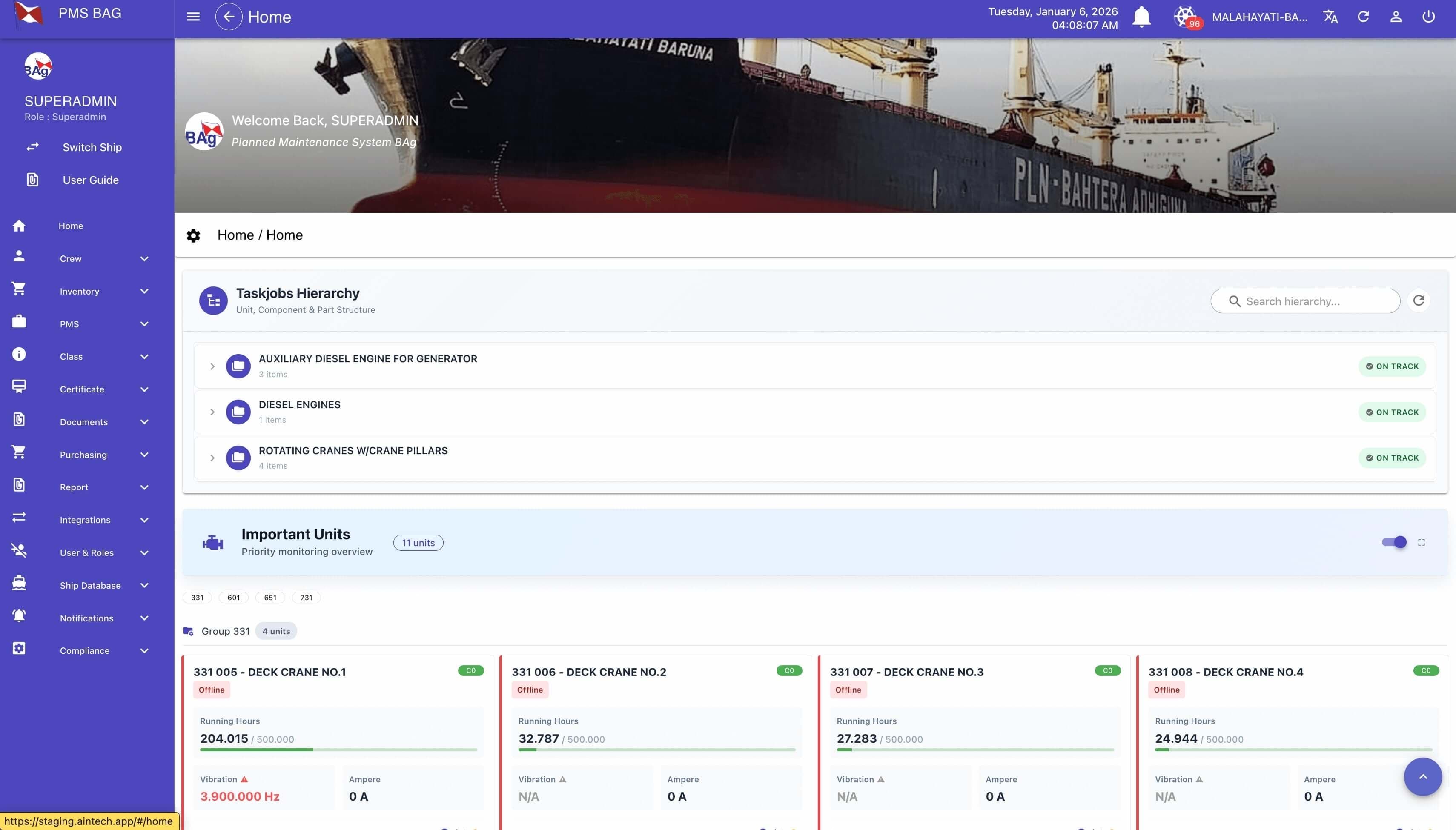 PMS - Planned Maintenance System screenshot 2