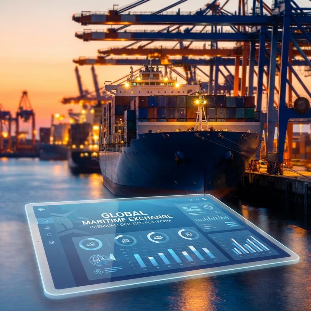 Preview of ShipMarket.id - Modern Maritime Marketplace Interface ShipMarket - Marine Marketplace Interface